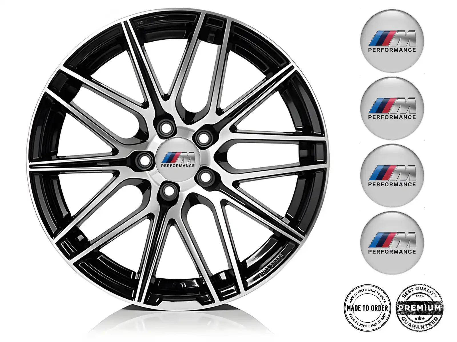 BMW Pegatinas Resina Estilo Flujo Radiante Tuning